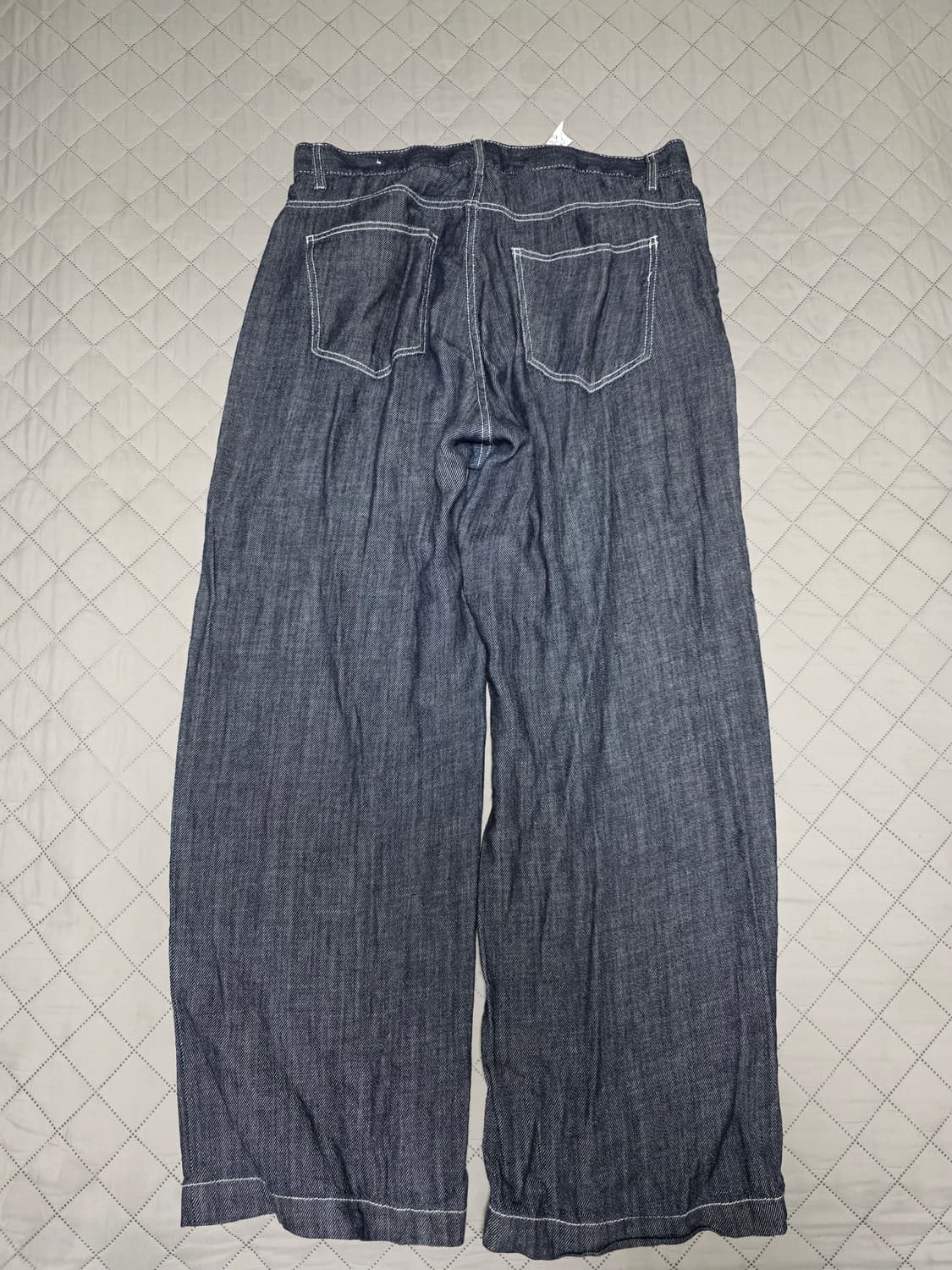 [34] 에잇세컨즈 슬럽 와이드핏 데님팬츠 상품이미지2