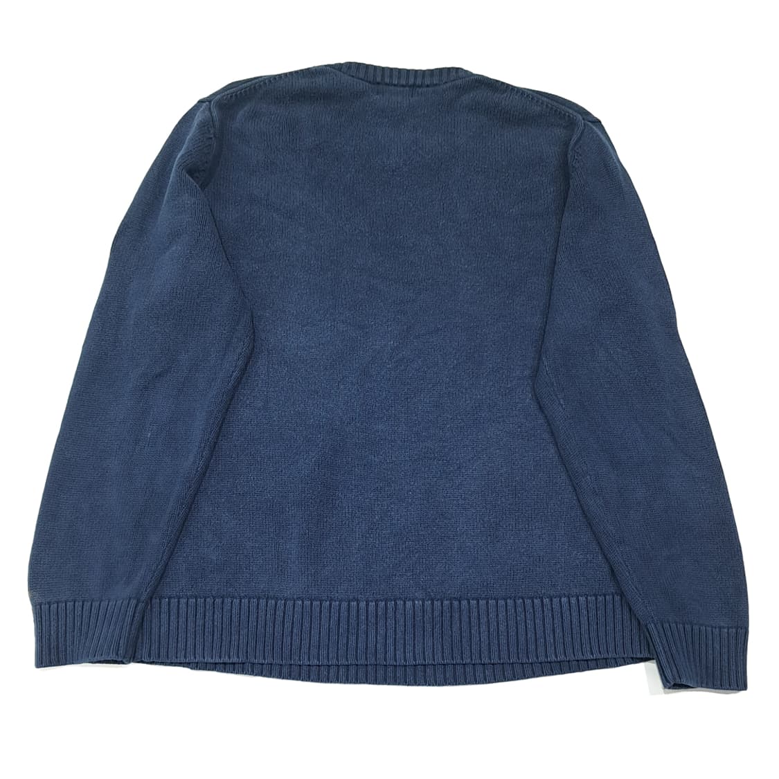 CL038 엘엘빈 캐시미어 블렌드 빈티지 네이비 라운드 니트 상품이미지6