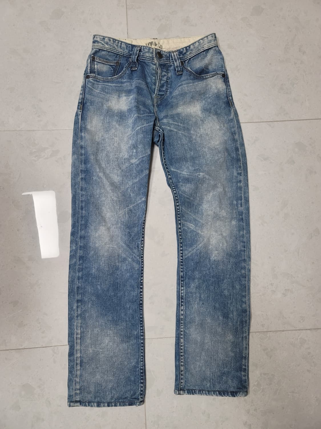 리바이스 504 워싱 데님 청바지 허리30 W30 L34 상태극상 상품이미지1