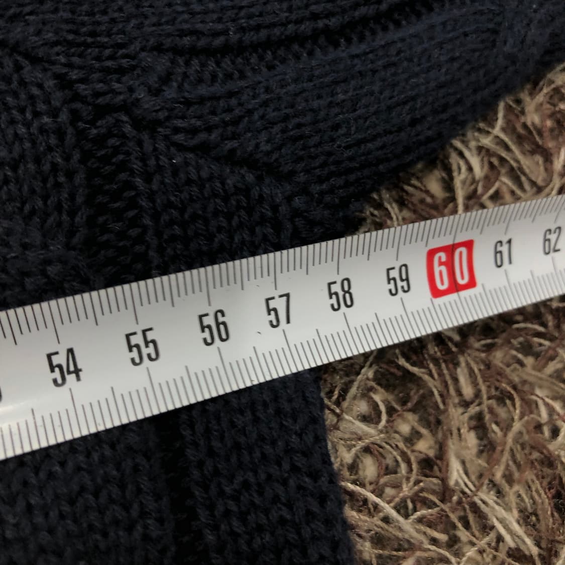 L 폴로 랄프로렌 신형 네이비 케이블 꽈배기 니트 상품이미지8