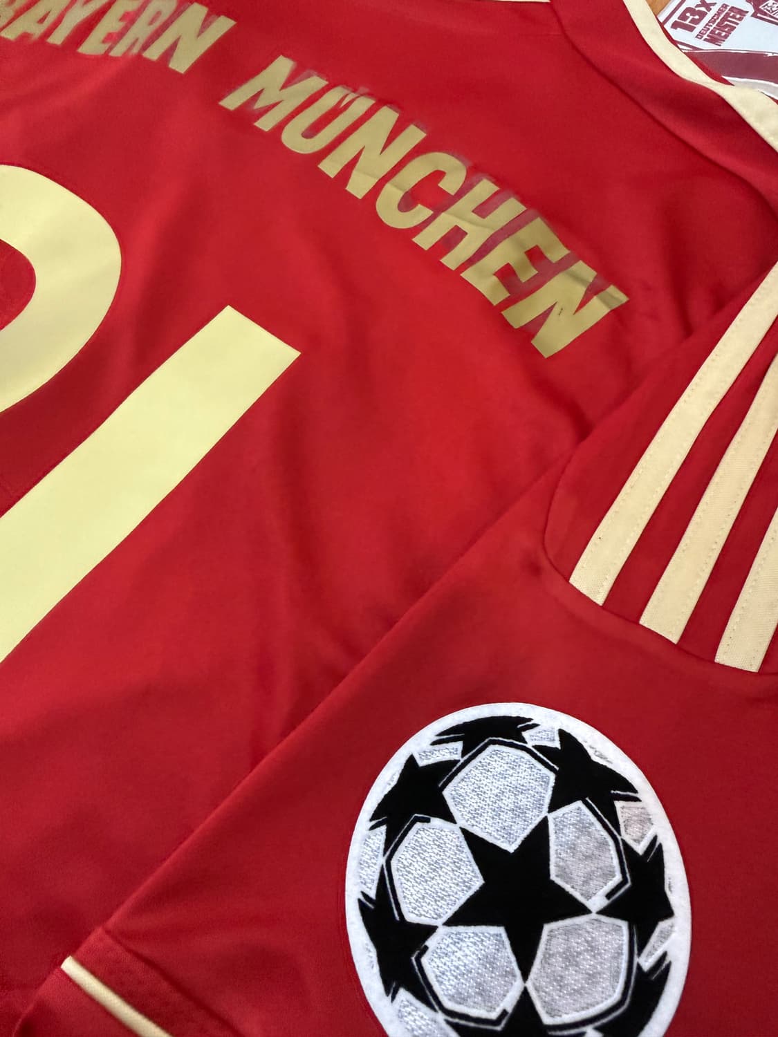 [해외XL]12-13 바이에른 뮌헨 홈 람 유니폼 상품이미지4