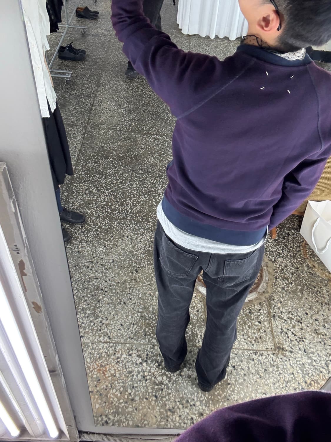 메종마르지엘라 퍼플 니트집업 48 상품이미지2