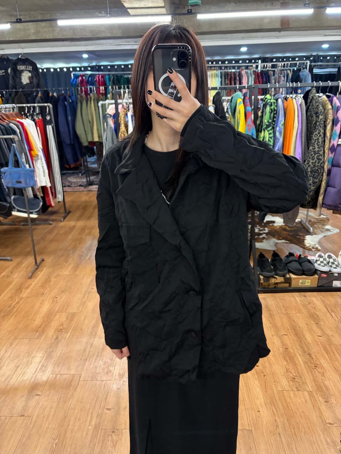 요지 야마모토 크링클 자켓 상품이미지2