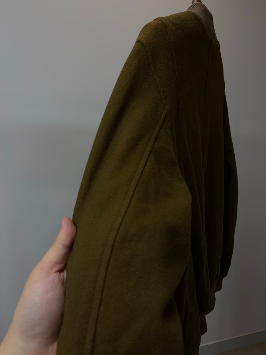 (M) Art if acts 아트이프액츠 바시티 울 자켓 상품이미지6