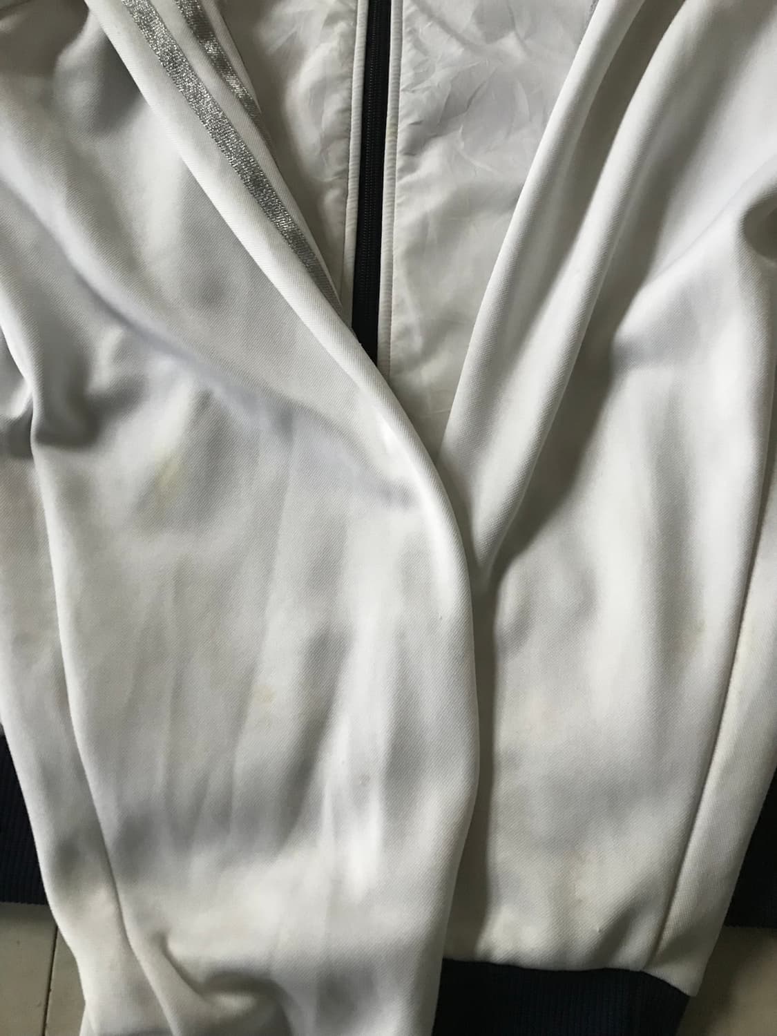 아디다스 화이트 실버 져지 상품이미지9