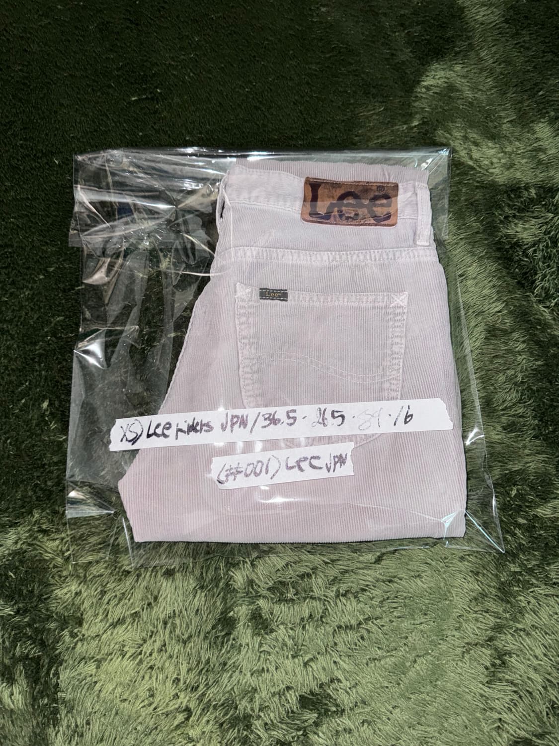 [XS] LEE RIDERS 리 라이더스 레이디 재팬 코듀로이 팬츠 상품이미지10