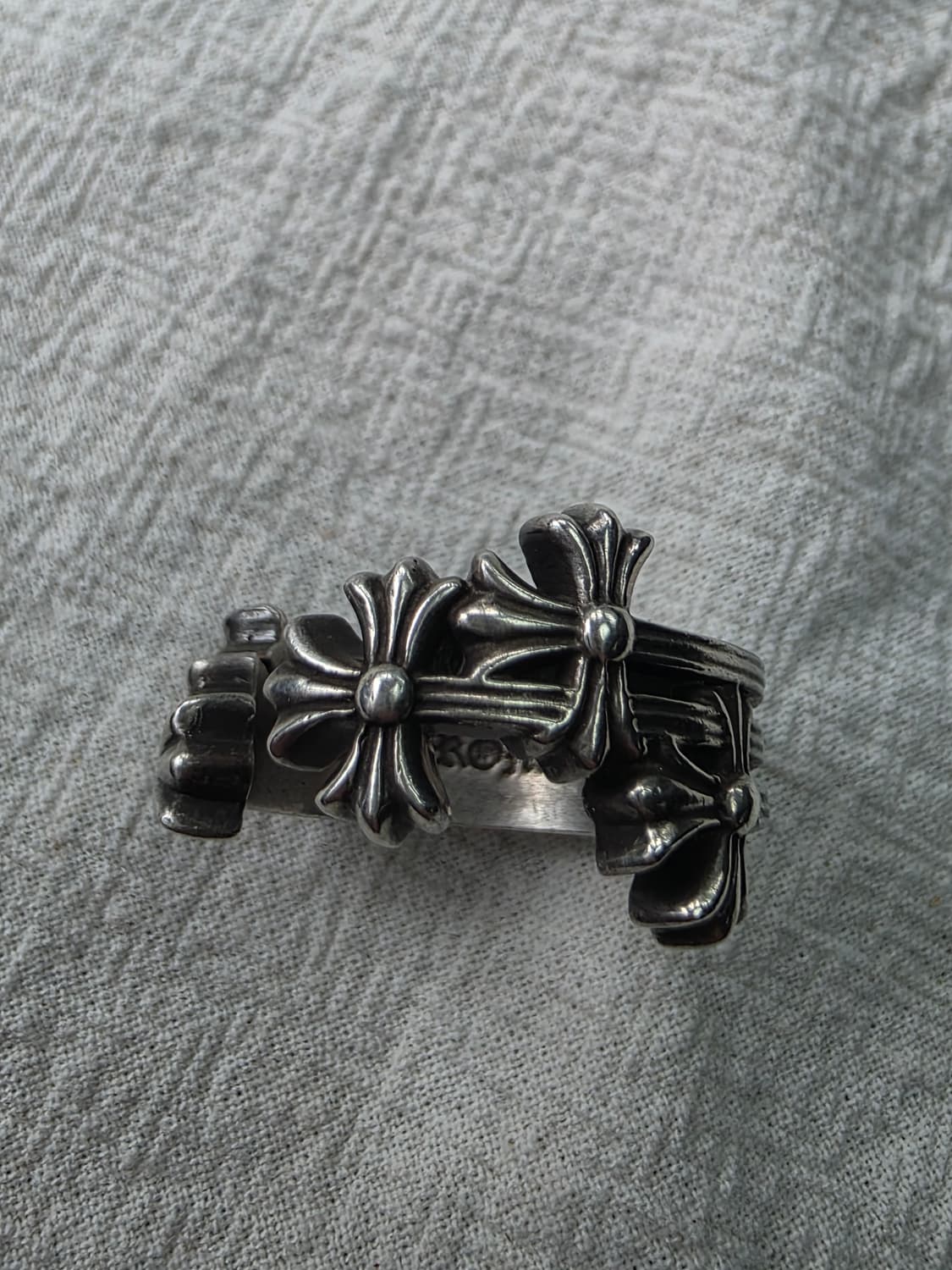 크롬하츠 3ch 라운드링 us9호 판매합니다. 상품이미지3