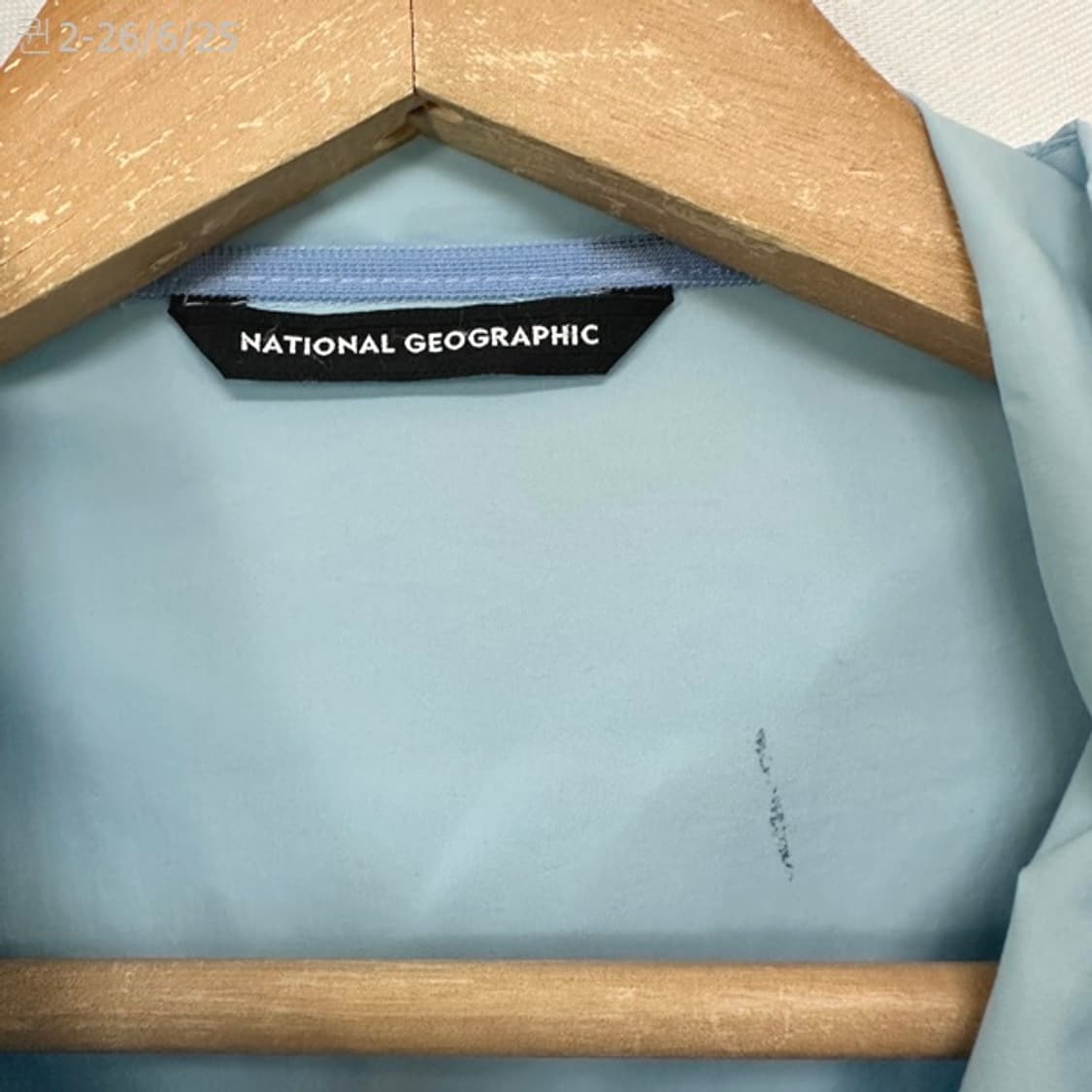 네셔널지오그래픽 남자 얇은 집업자켓 블루 105 XL 상품이미지9