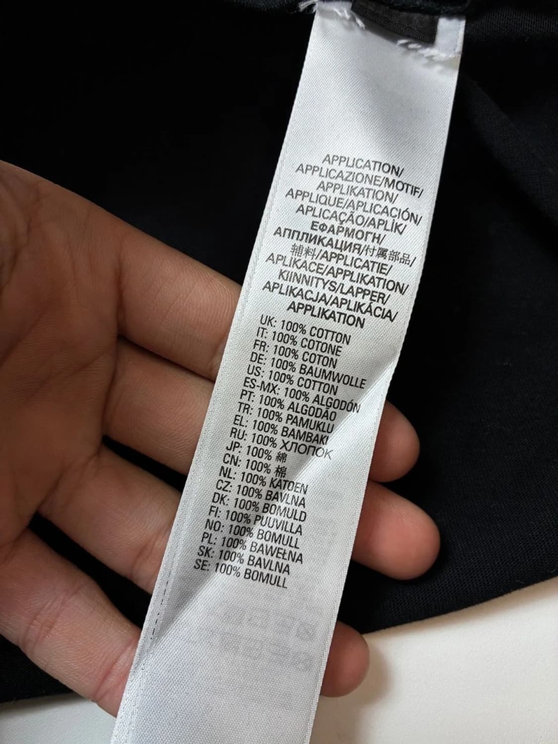 디젤 00's 컷소스 크루넥 블랙 반팔 티셔츠 PN9097 상품이미지8