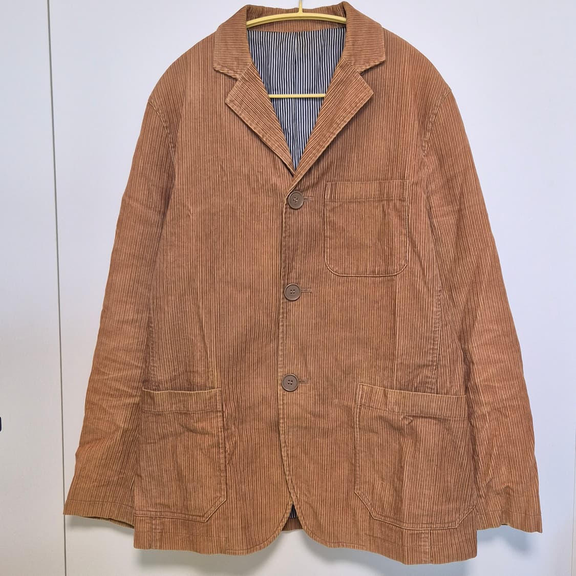 카멜 골덴 자켓 상품이미지2