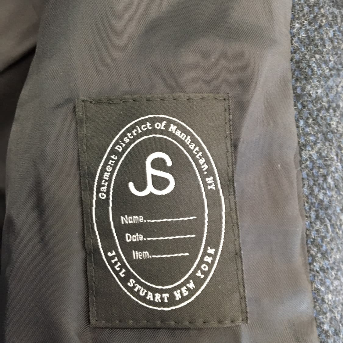 JSNY 질스튜어트 캐시미어 더블 모직코트 S  상품이미지7