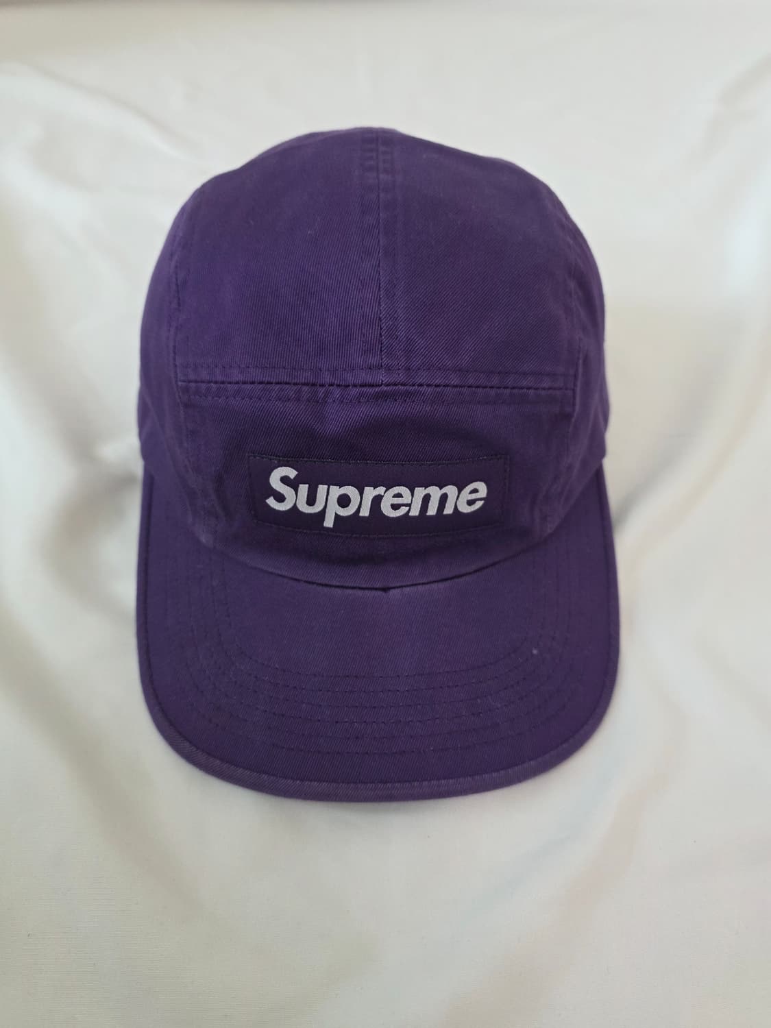 슈프림 워시드 치노 트윌 캠프캡 퍼플 상품이미지1