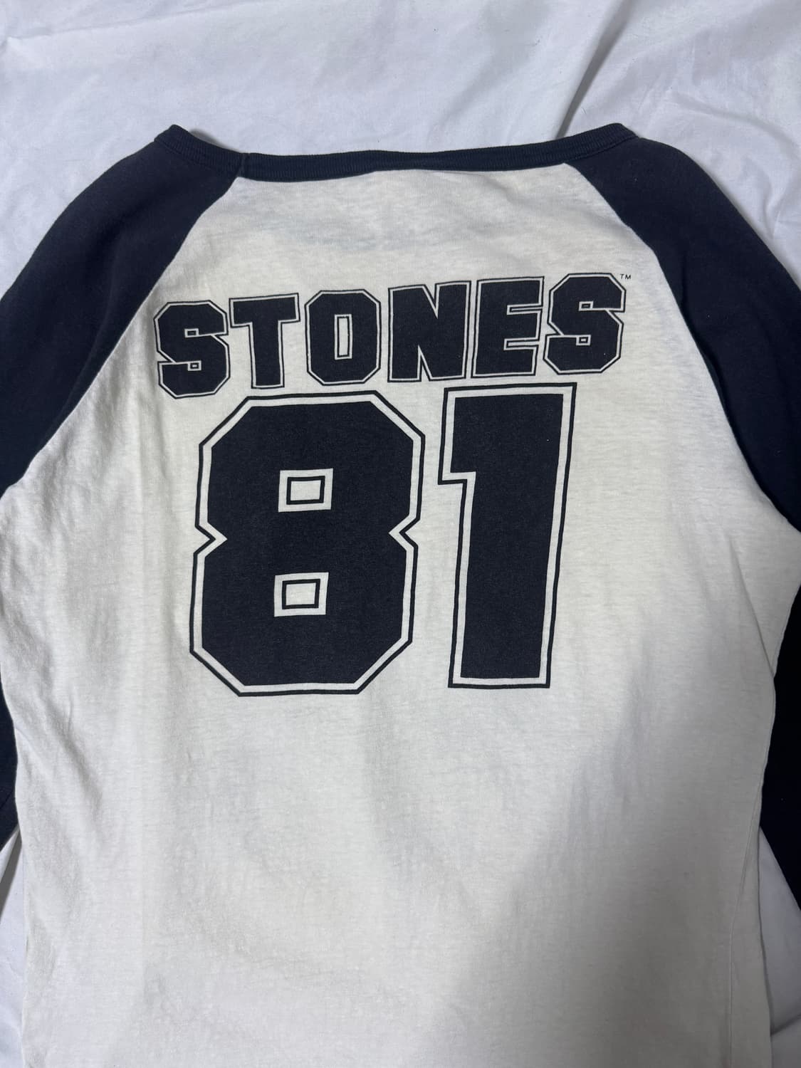 빈티지 롤링스톤즈 래글런 롱슬리브 상품이미지4