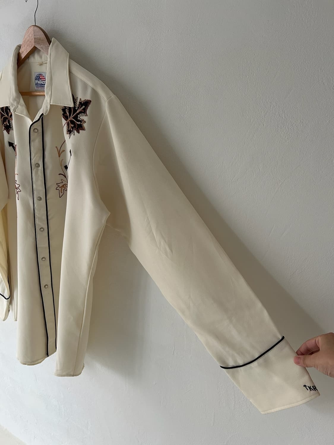 70-80's Miller Western Wear  Shirt. 상품이미지5