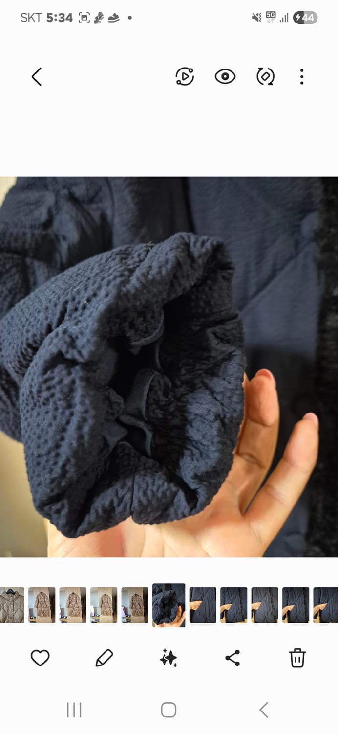 한섬 오즈세컨 구스패딩 55~66 상품이미지7