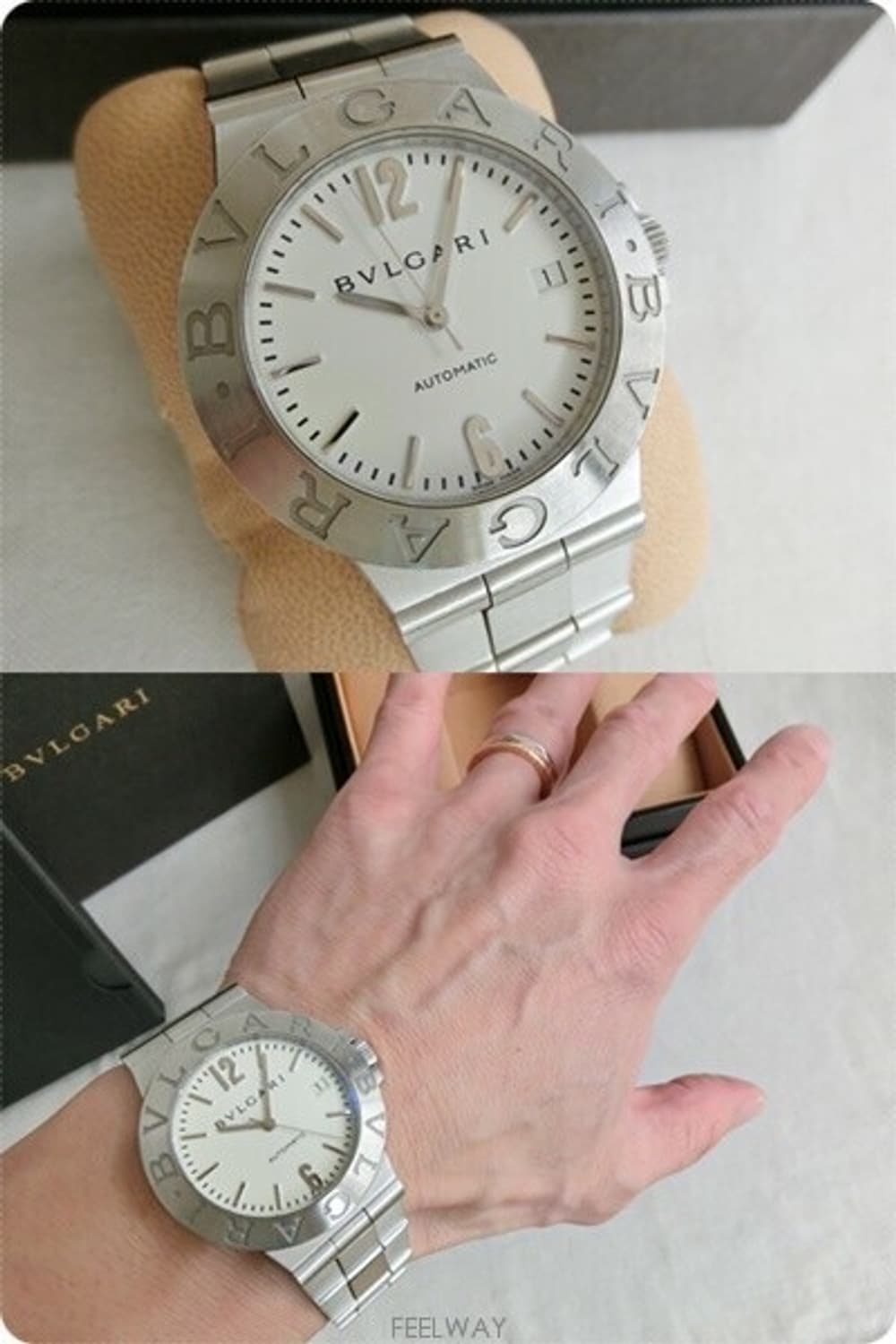 불가리 LCV38S 남성용 38mm 오토메틱 상품이미지2