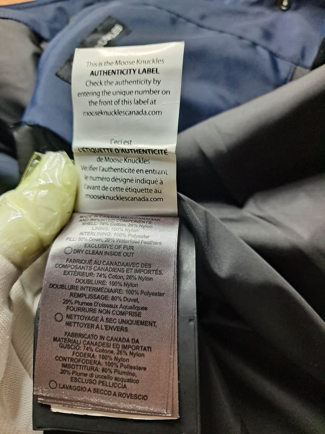 무스너클 알곤퀸 롱패딩 55 (XS) 상품이미지7