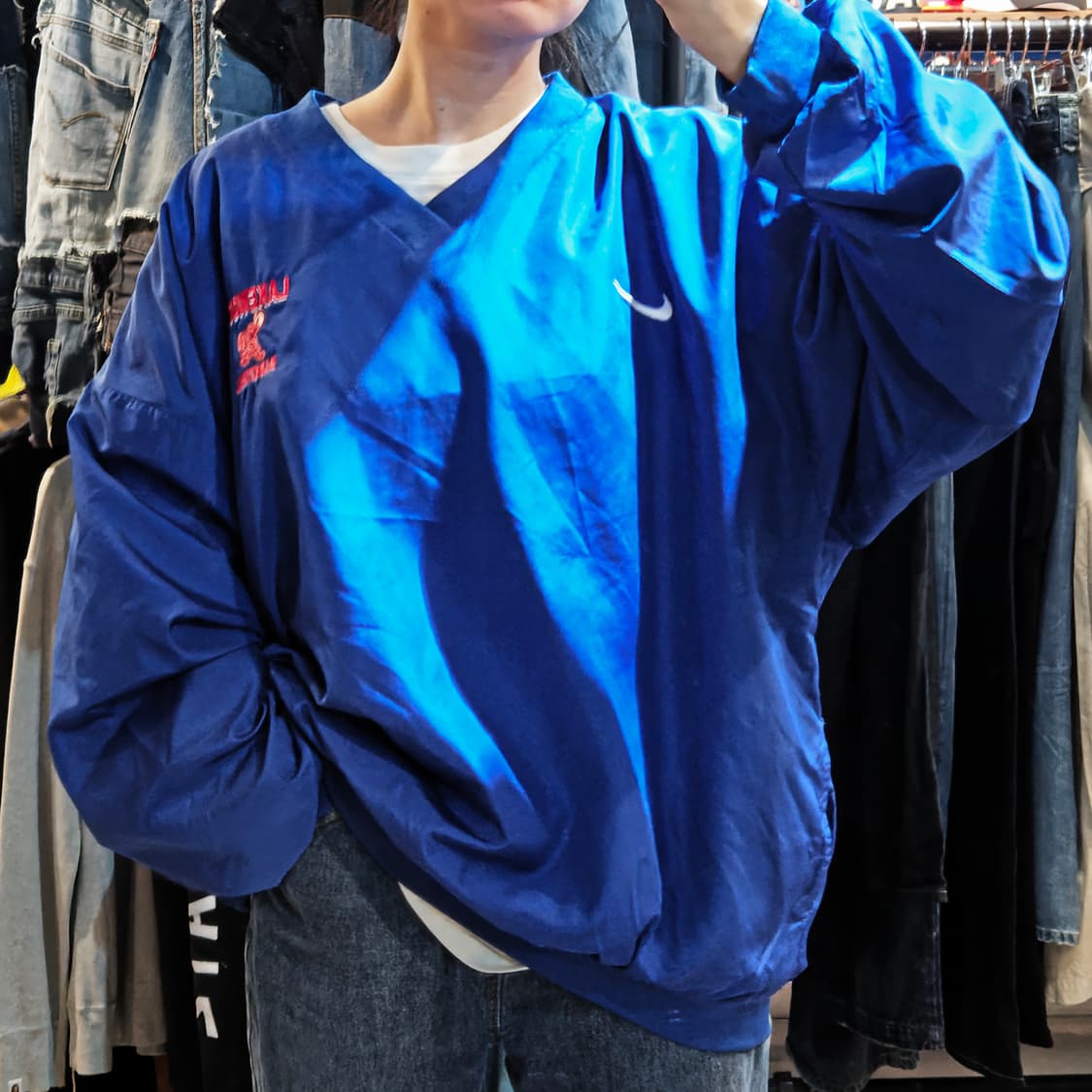 [NO.9] 나이키 레이크우드 로고 웜업 블루 상품이미지3