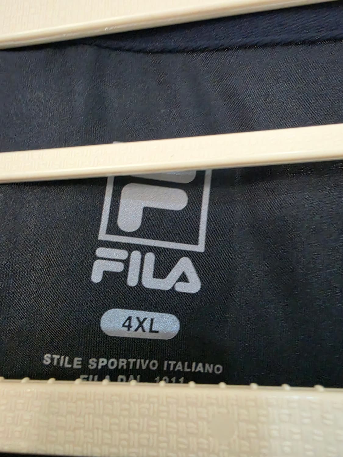 4XL)휠라 FILA 검정색 반팔 국가대표 팀코리아 티셔츠 상품이미지3
