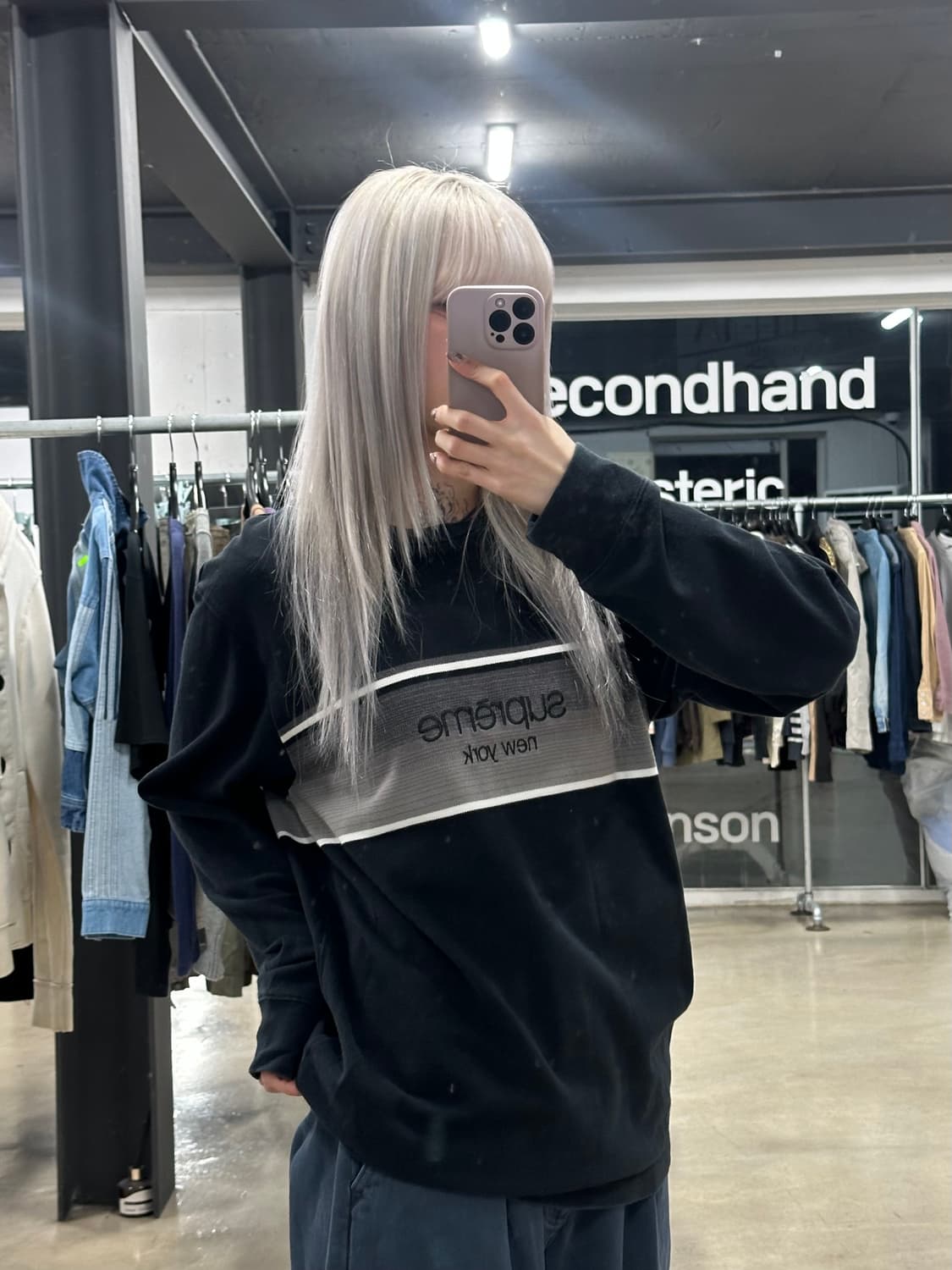 슈프림 섀도우 긴팔 티셔츠 상품이미지1