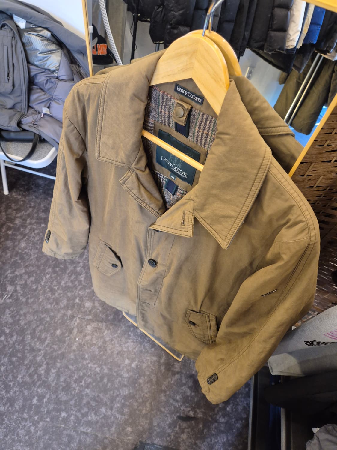 헨리코튼 남성 코트패딩입니다 상품이미지9