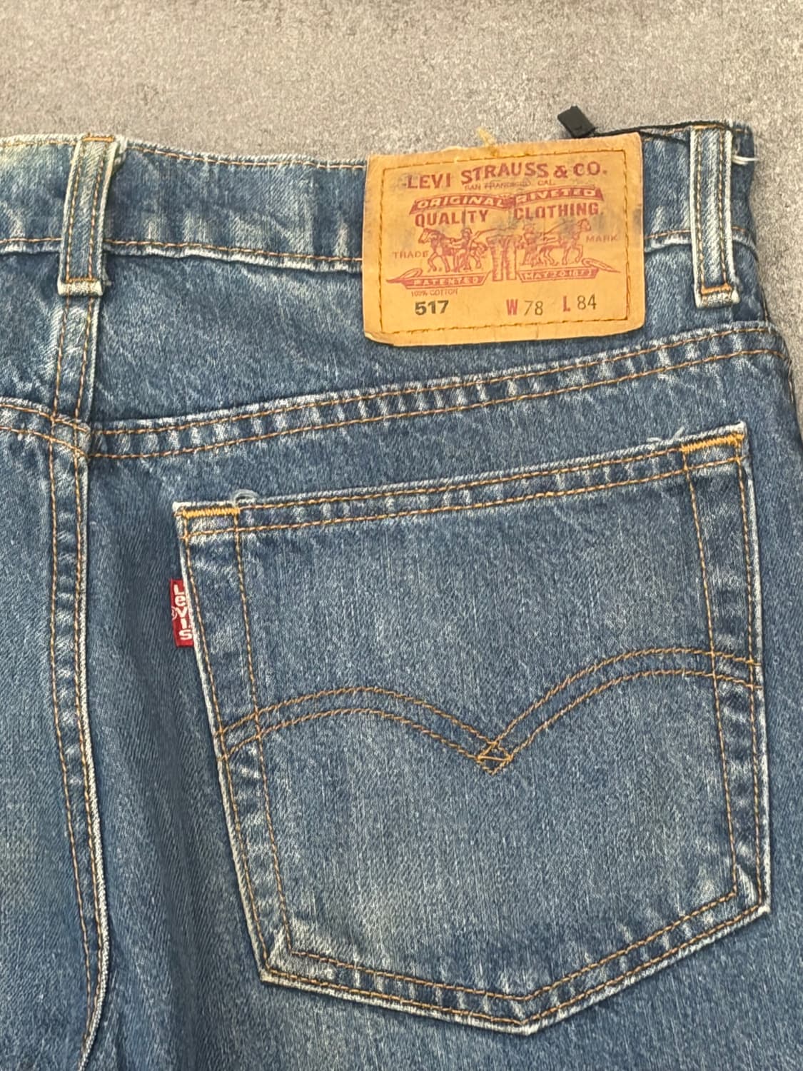 00s Levis 리바이스517 데님팬츠 상품이미지4