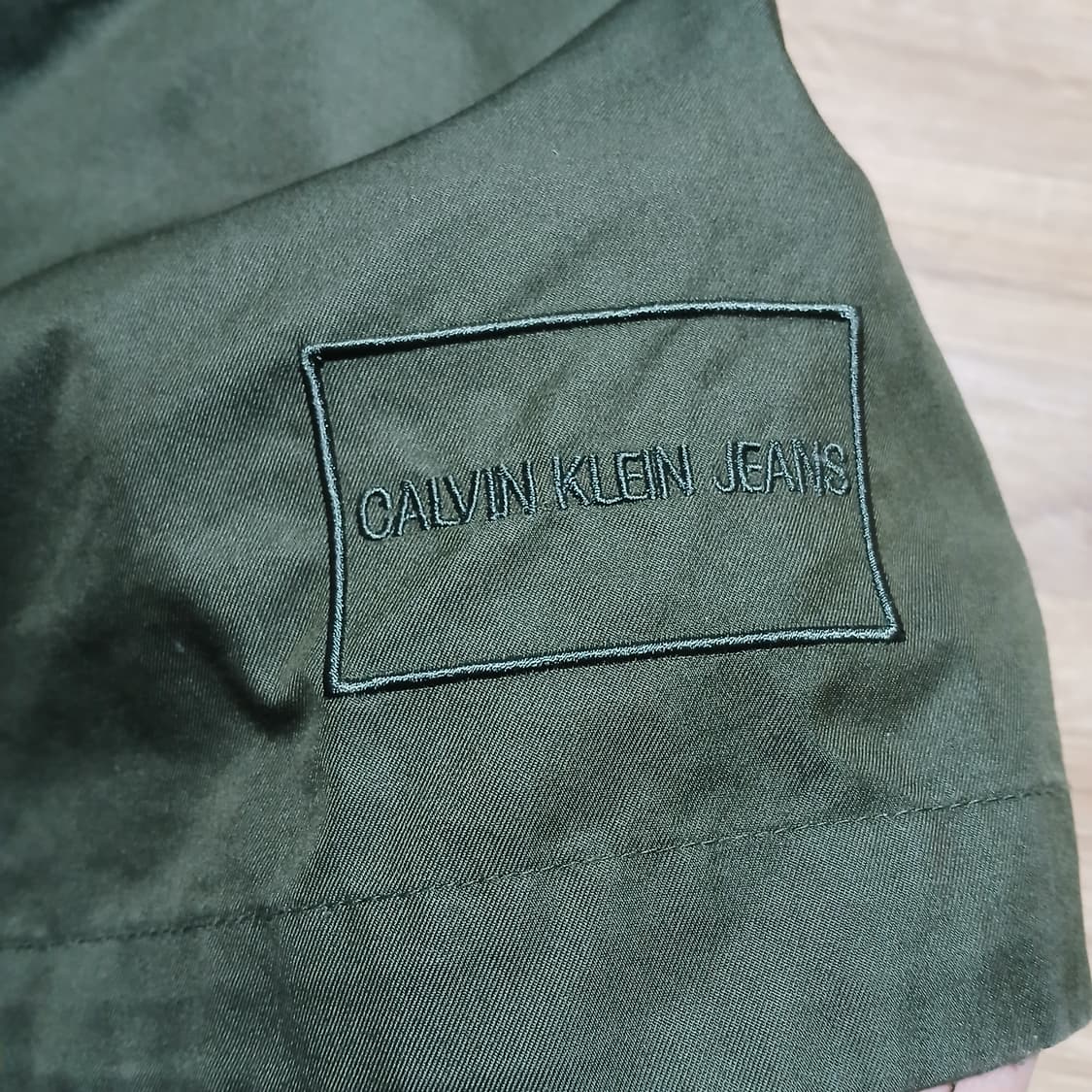 CK 캘빈클라인 야상 패딩 피쉬테일 다운 자켓 상품이미지6