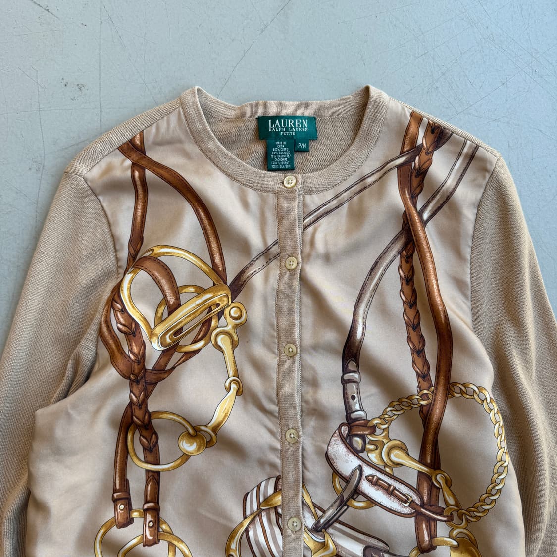 로렌 랄프로렌 실크 가디건 상품이미지3