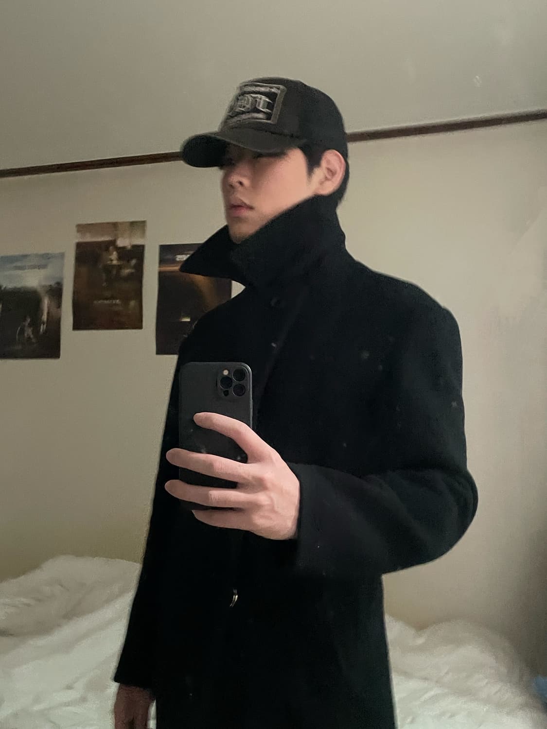 요지 야마모토 와이즈 울 피코트 상품이미지7