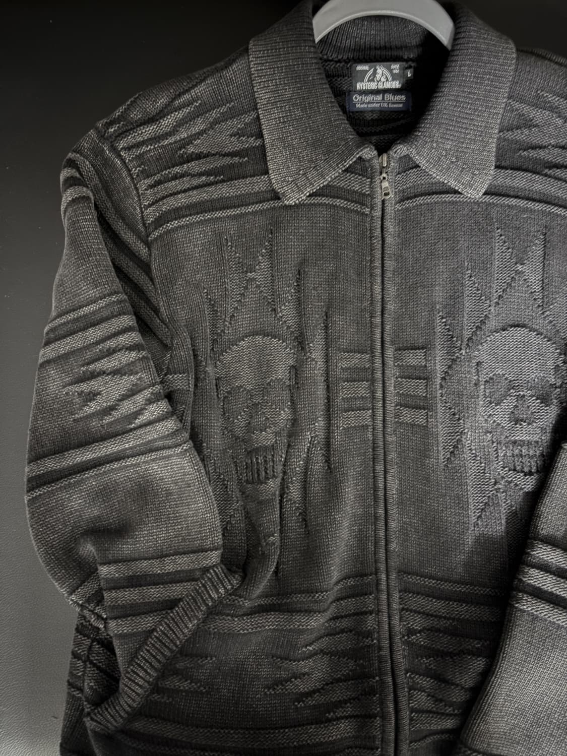 히스테릭글래머 오르테가 니트집업 상품이미지1