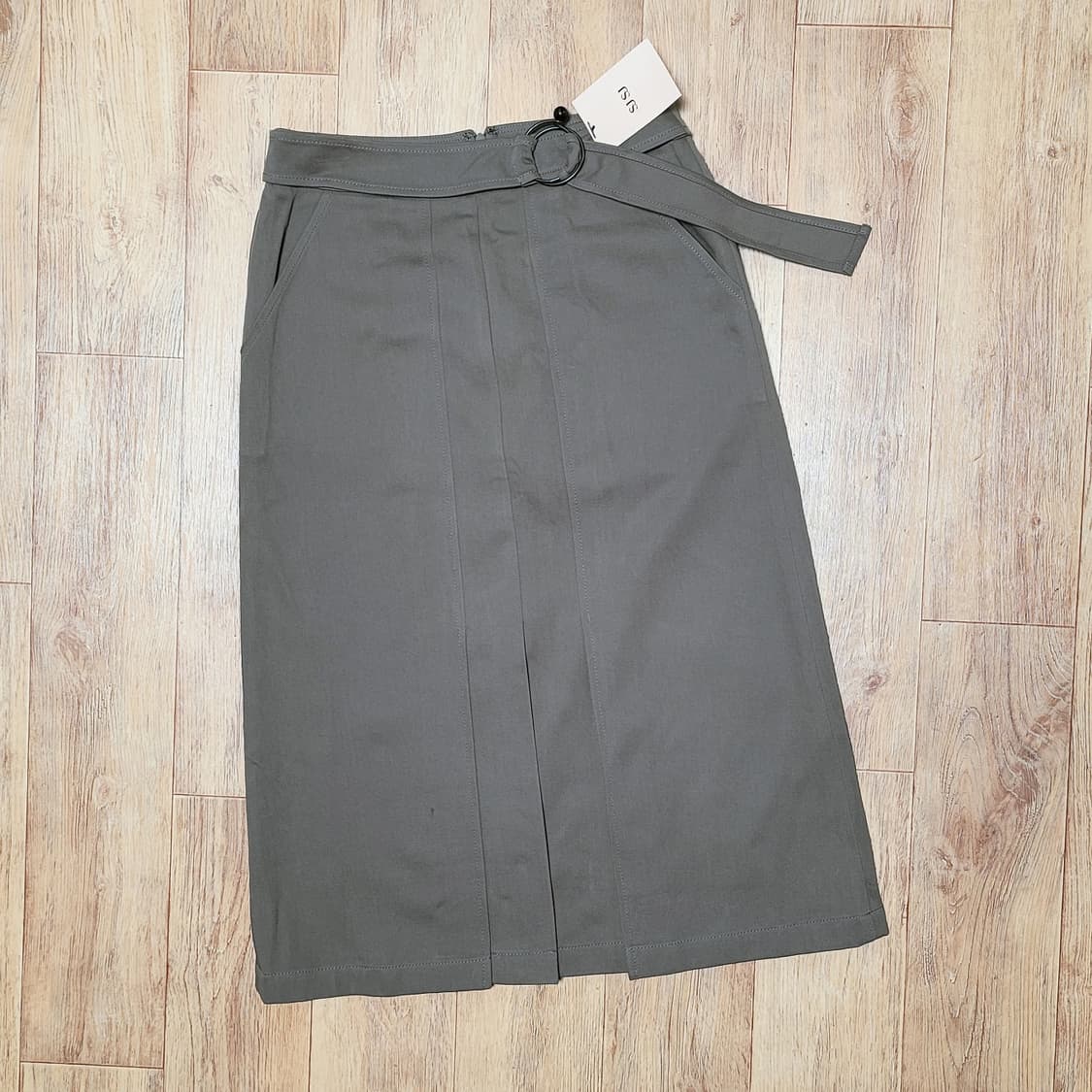 SJSJ 벨티드 슬릿스커트 55 새상품 상품이미지4