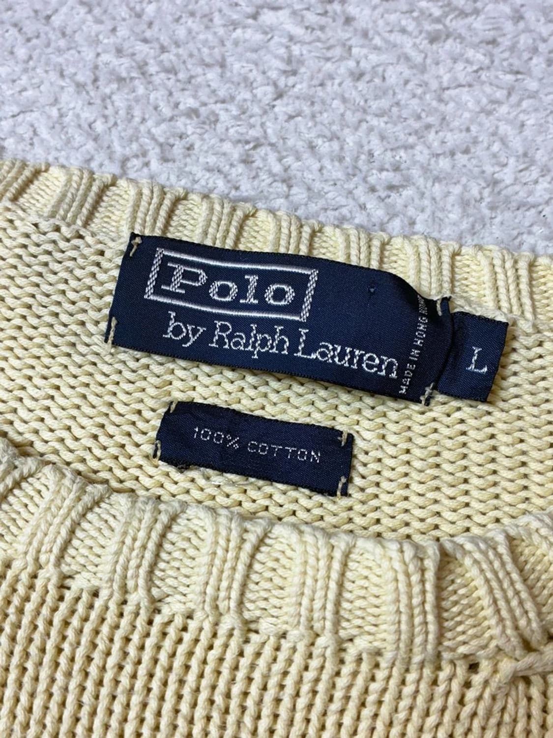 폴로 랄프로렌 00's 헤비코튼 니트 PN7759 상품이미지7