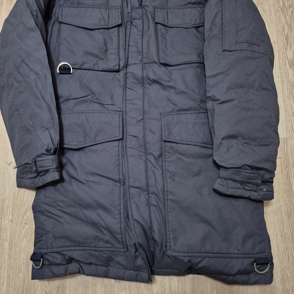 캐나다구스 남성 덕다운 퍼후드 롱패딩 점퍼 XL(105) 상품이미지3