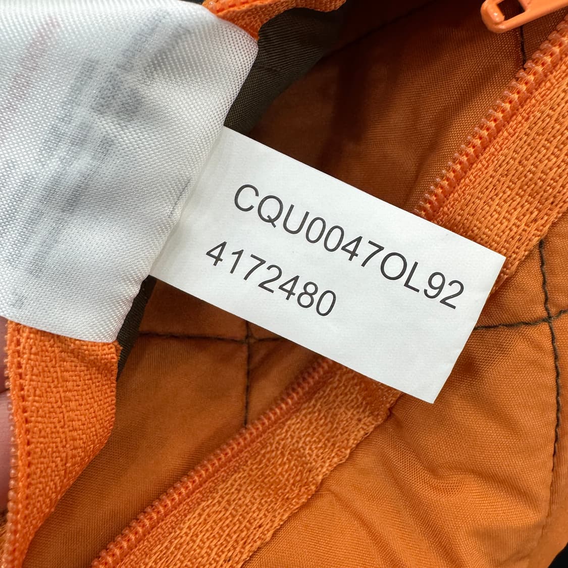 보이즈 M 바버 리데스데일 올리브 퀼팅 자켓  상품이미지9