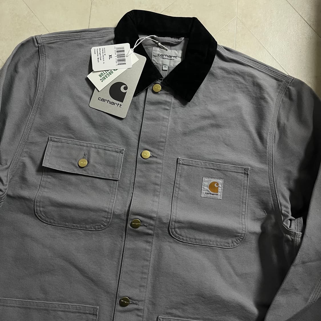 새상품(XL)칼하트WIP 로고 미시건 코트 요세미티 상품이미지3