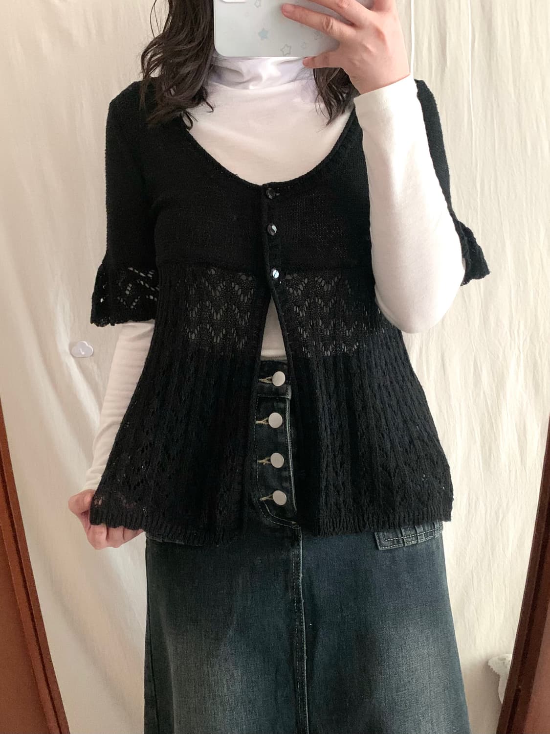 블랙 바선생 가디건 상품이미지3