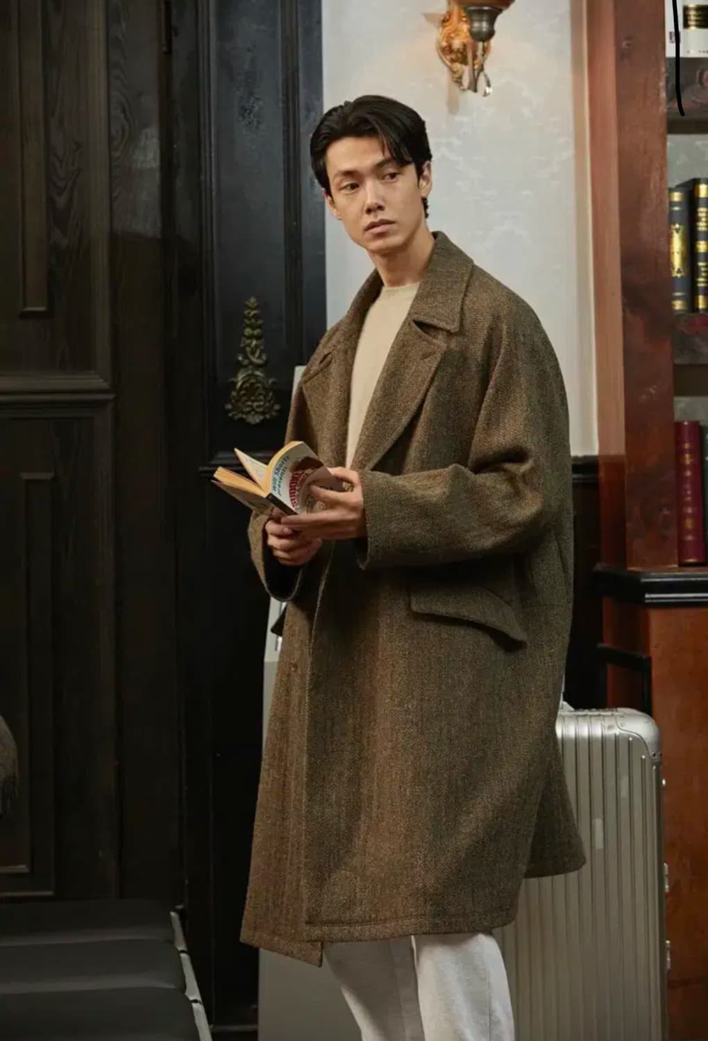 [1] 브라운야드 해리스트위드 코트 상품이미지1