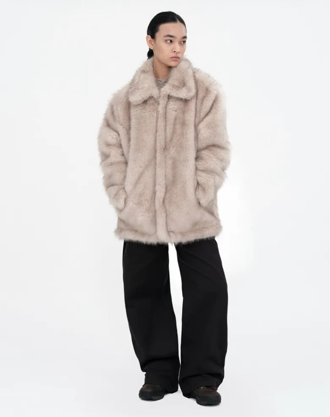 밀로우먼 퍼자켓 s 상품이미지1