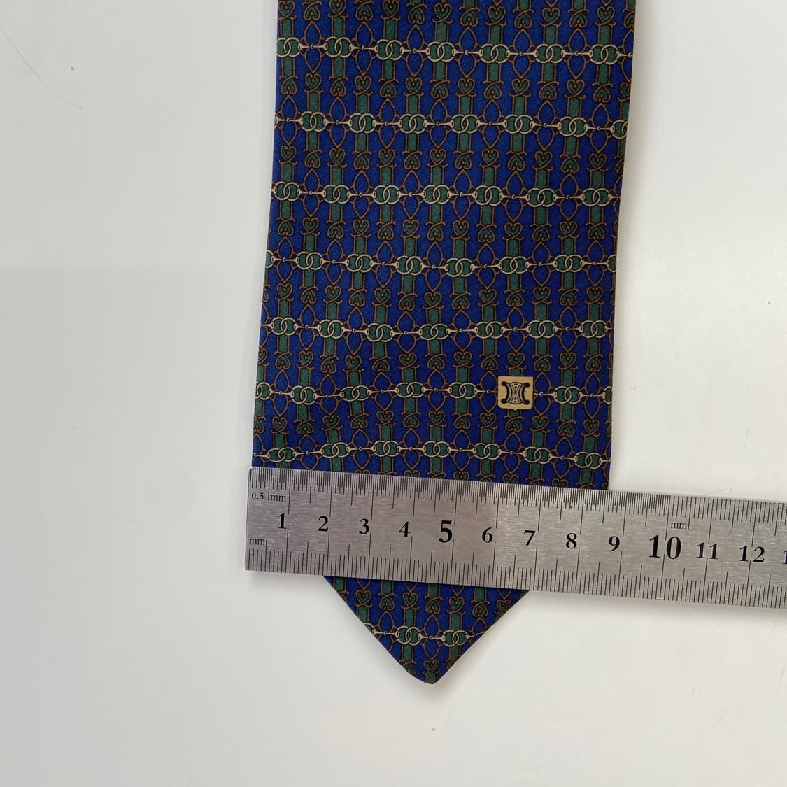 셀린느(celine) 명품 정품 심플로고 넥타이 8.4cm 상품이미지8