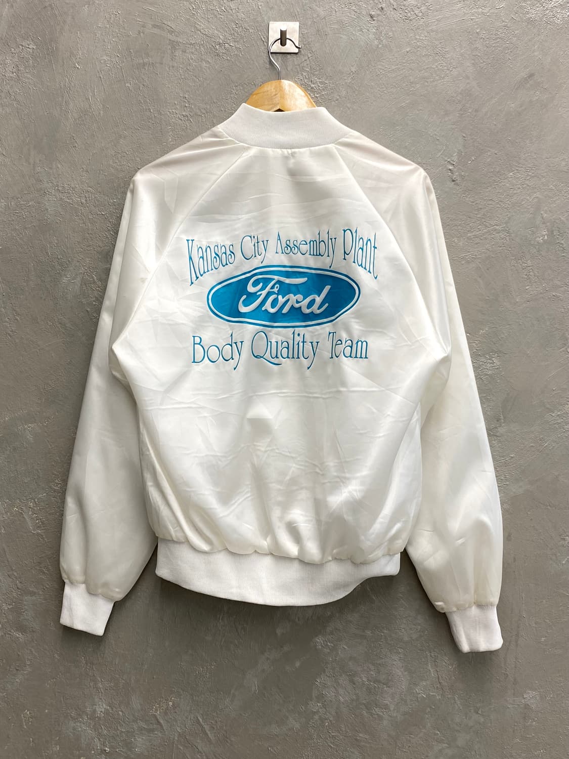 [M] USA Vintage FORD 프린팅 나일론 바시티 자켓 상품이미지1