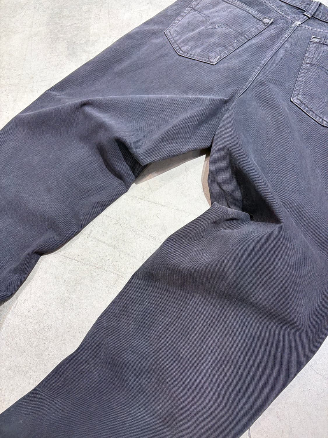 00s 베르사체 versace jeans couture 흑청 데님팬츠 상품이미지7