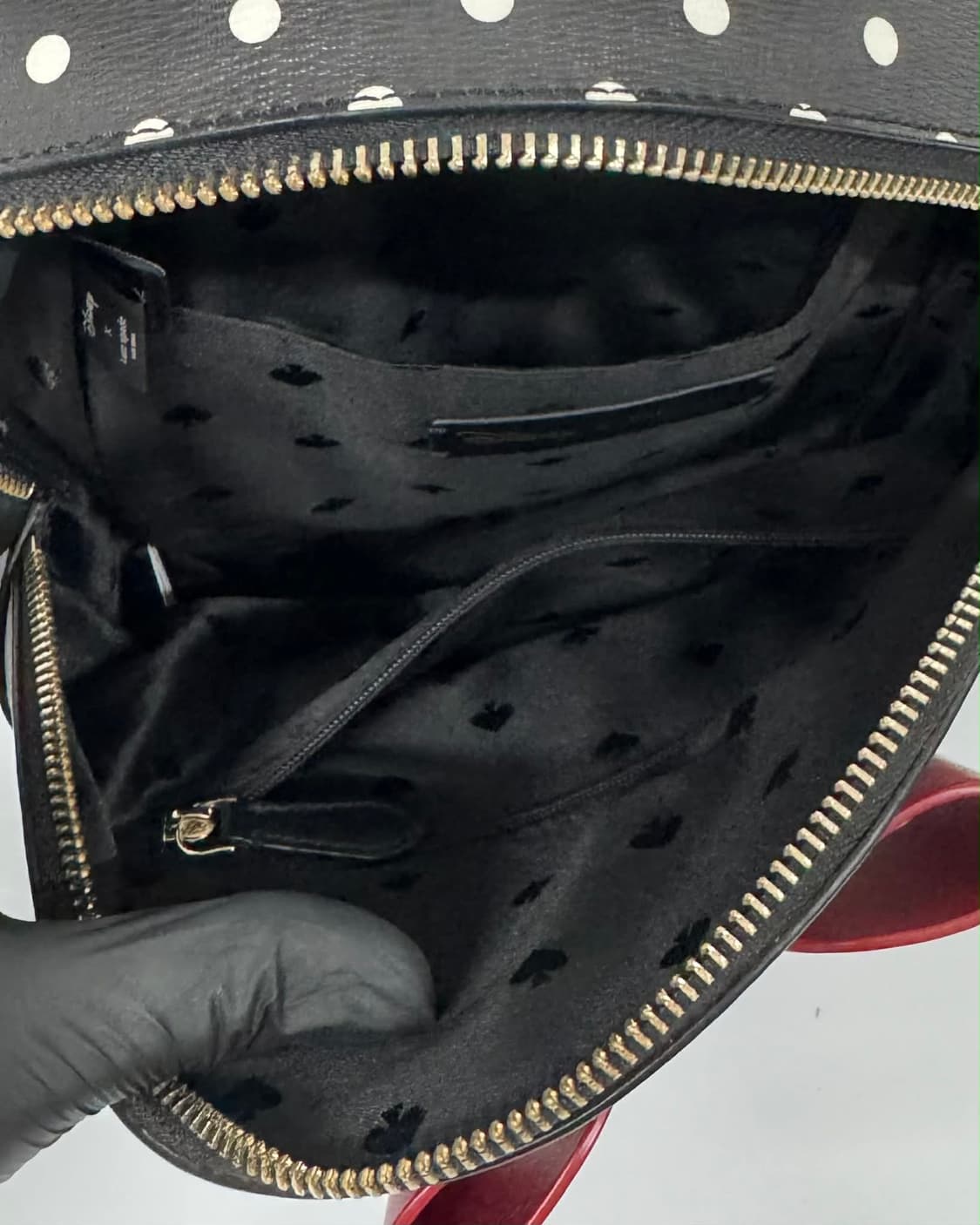 케이트 스페이드 x 디즈니 미니마우스 폴카닷 도트 땡땡이 미니 백팩 상품이미지7