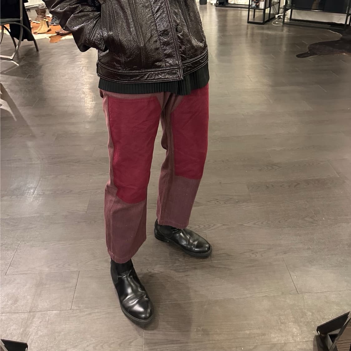 니콜라스 데일리 더블니 팬츠 상품이미지4