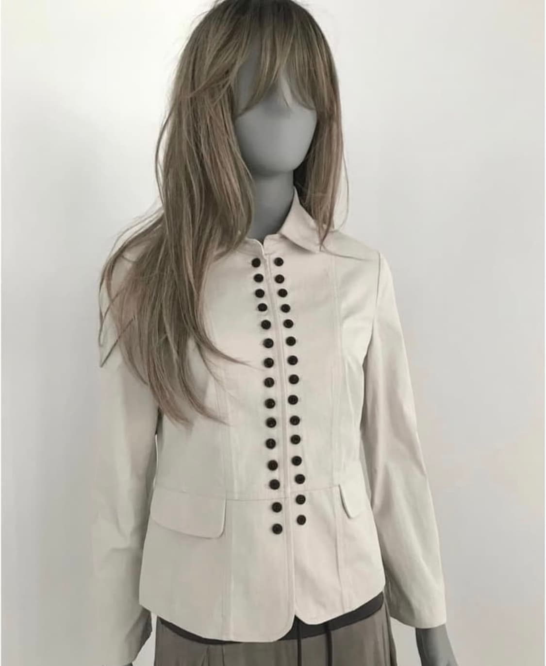 산코파 퓨엘라 멀티플 버튼 자켓 아이보리 상품이미지1