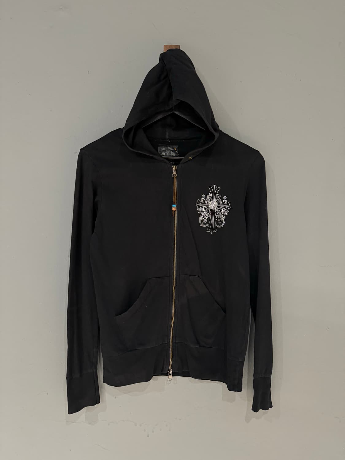 chrome printing detail 2-way hood zip-up 상품이미지5