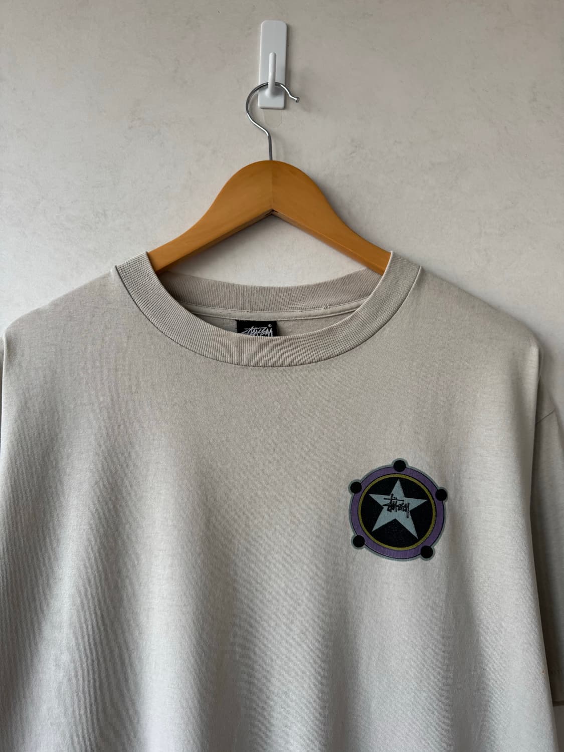 90s 스투시 스타 로고 티셔츠 상품이미지3