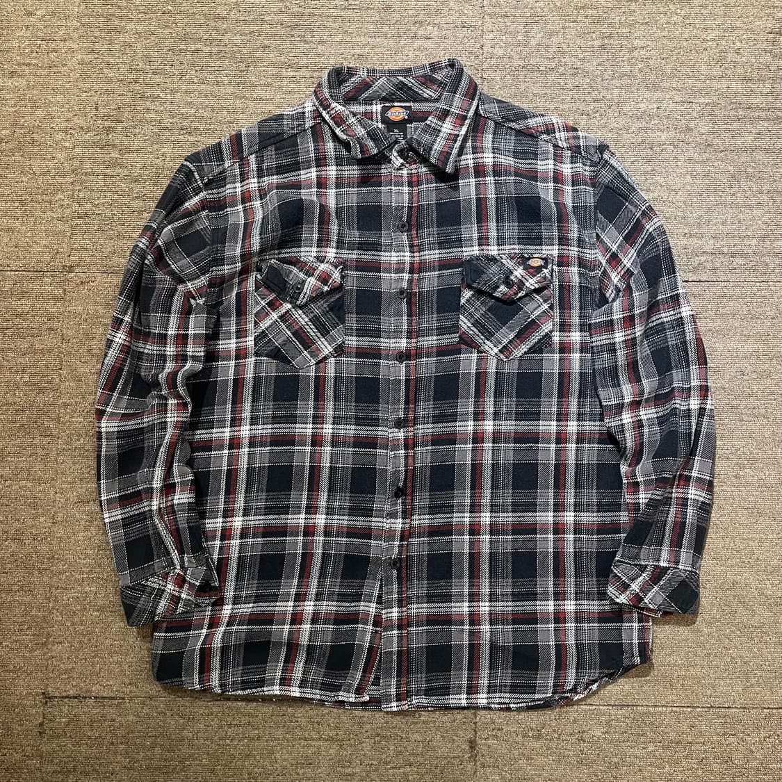 (XL) Dickies 디키즈 플란넬 체크 셔츠 상품이미지1