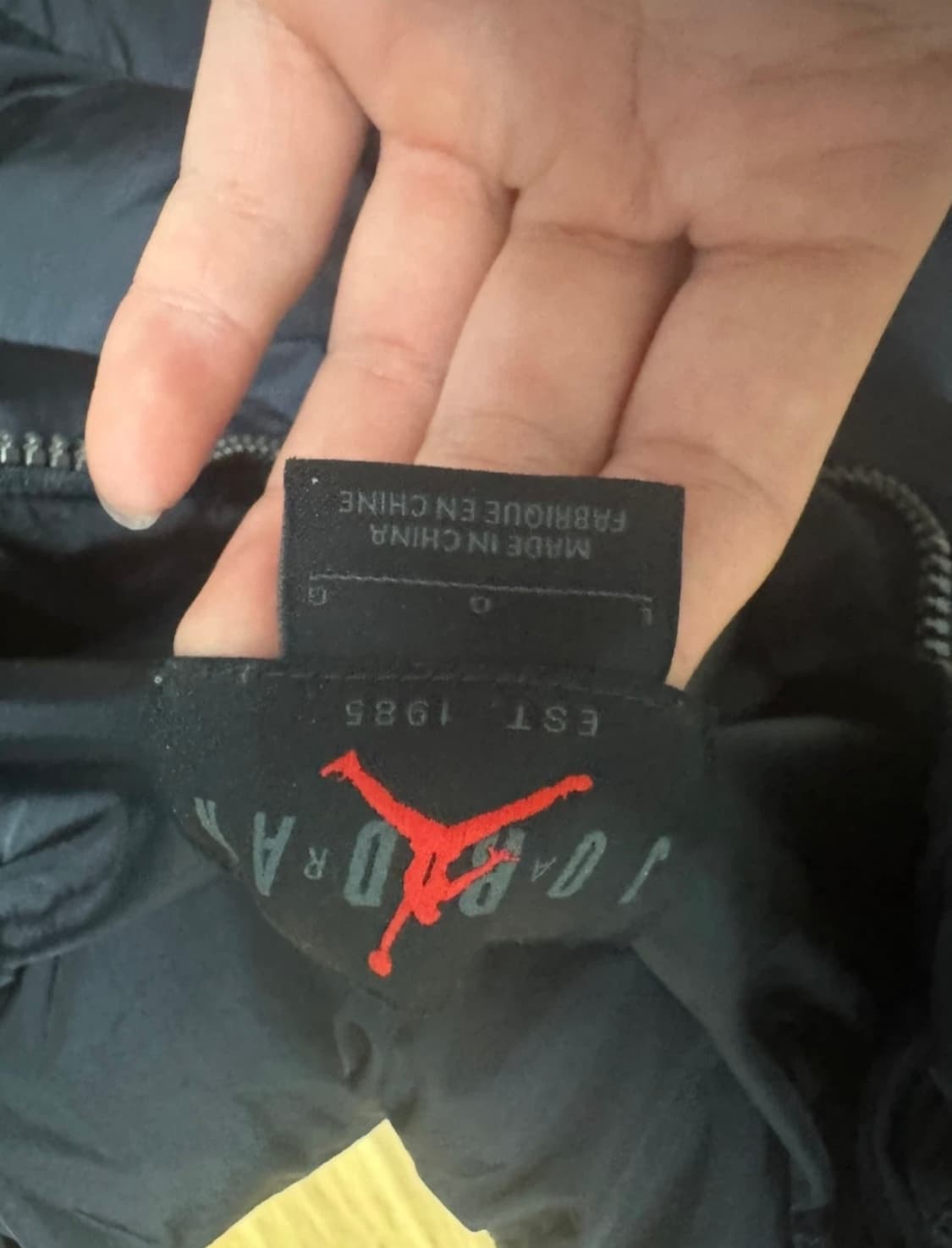 조던 에센셜 폴리 푸퍼 자켓 블랙 L 상품이미지3