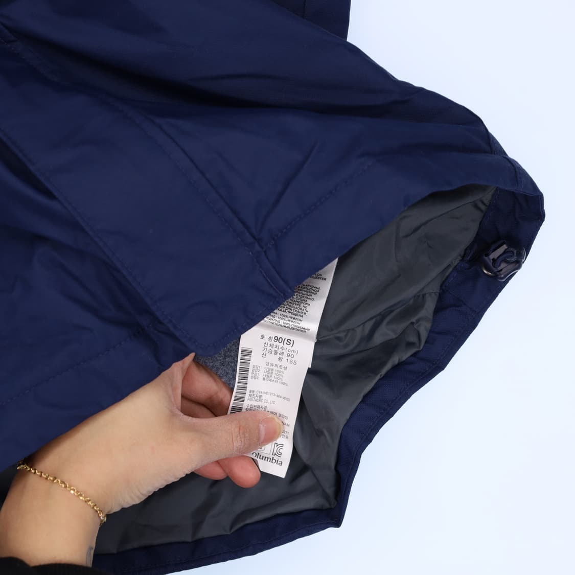 [S] 컬럼비아 여성 바람막이 자켓(내피후리스포함) 1215H2 상품이미지6