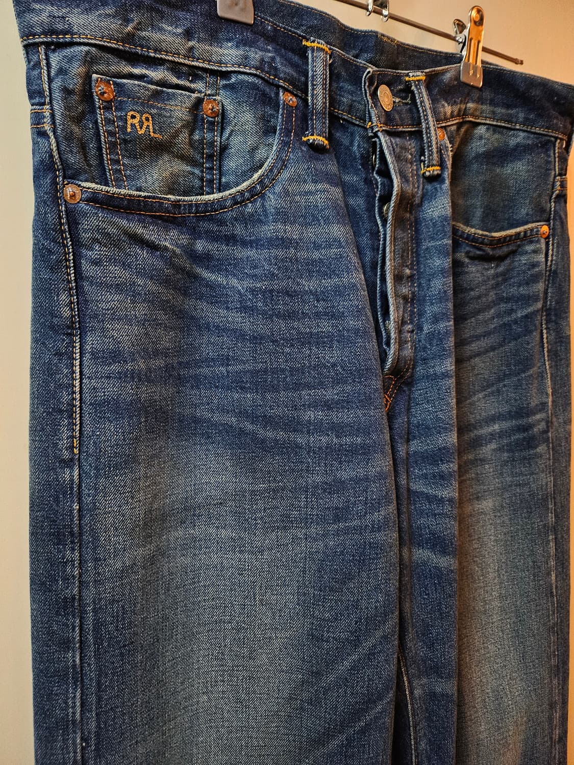 RRL빈파포 그랜드폴스 30/30 미실착 백화점판 영수증O 더블알엘 빈티 상품이미지6